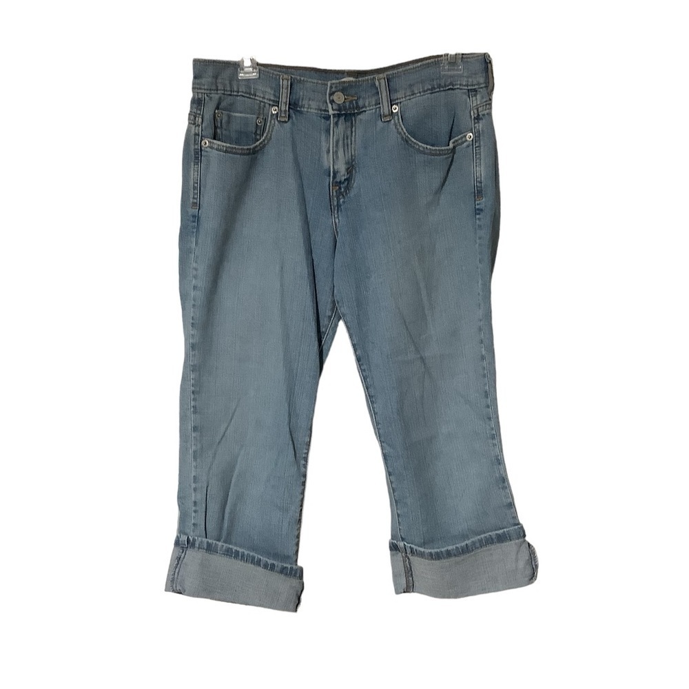 LEVIS 515‎ Cuffed Capris -  Size 6 - Picture 3 of 15